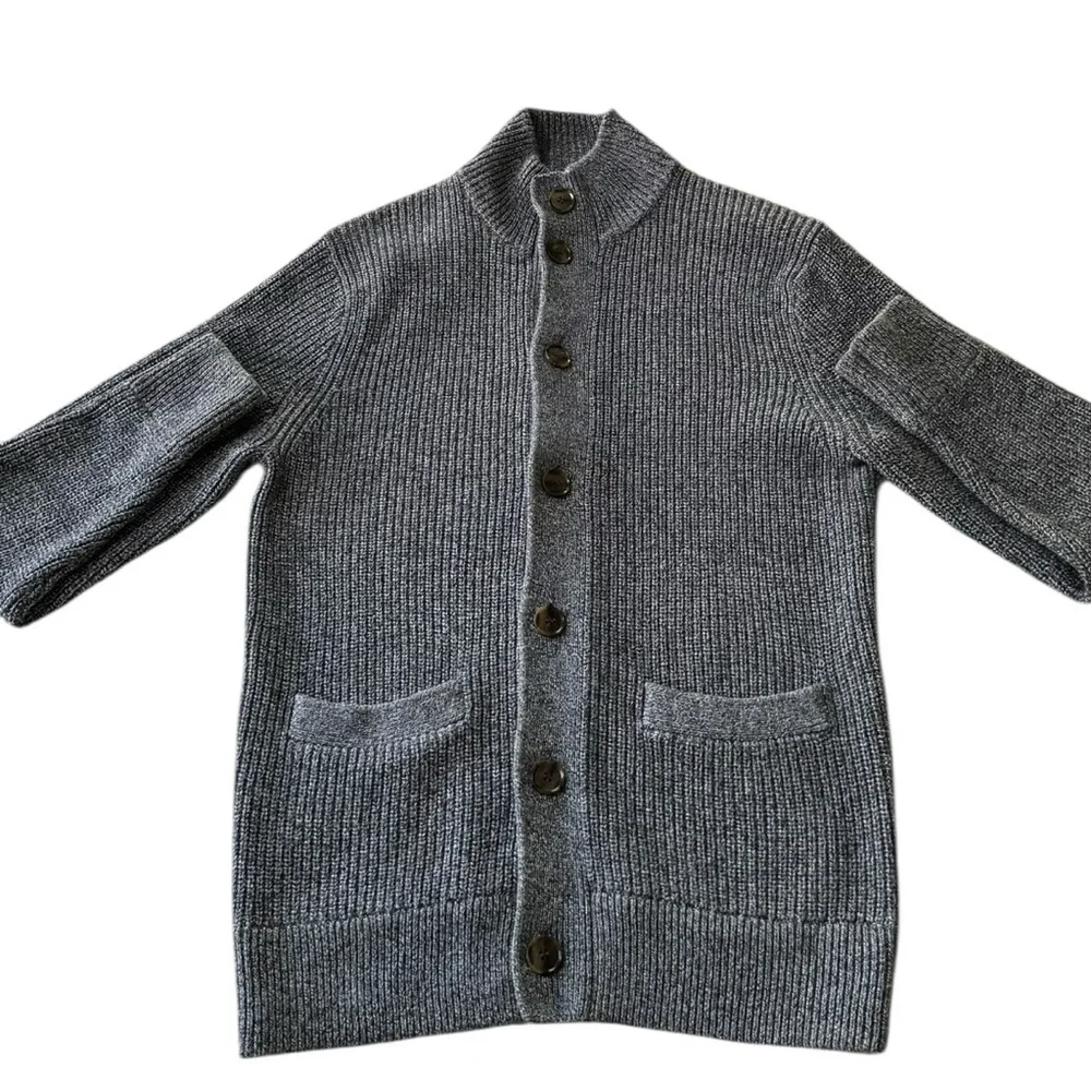 J. Crew Charcoal Knit Sweater Size Small​
